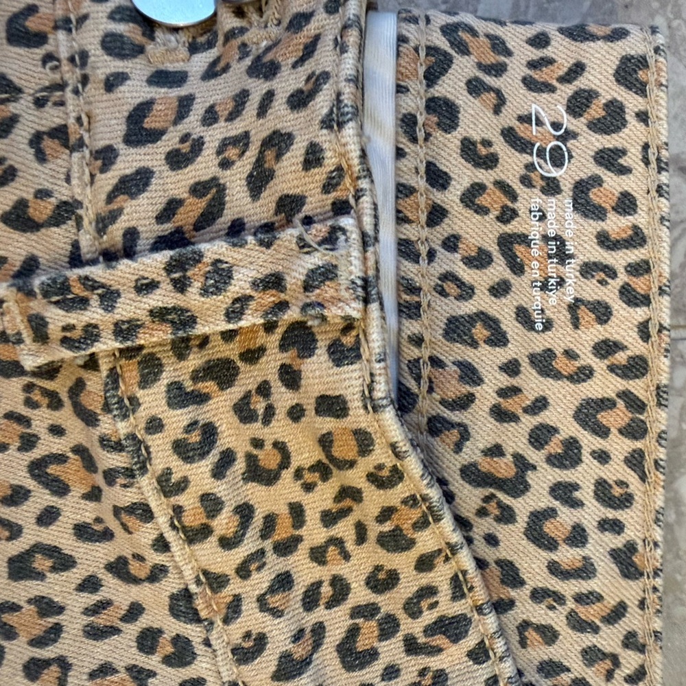 Pilcro Wanderer Leopard Jeans size 29 - Picture 2 of 3